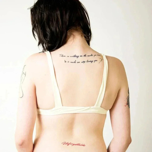 Sunshine Yellow Triangle Bikini Top - Picture 4 of 5